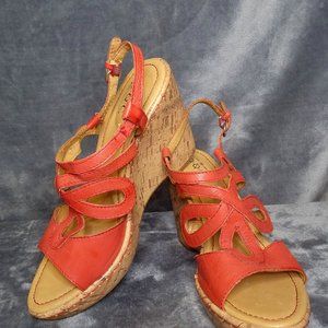 Born O Conceqt (BOC)  JAYNA Wedge Sandal Size  8